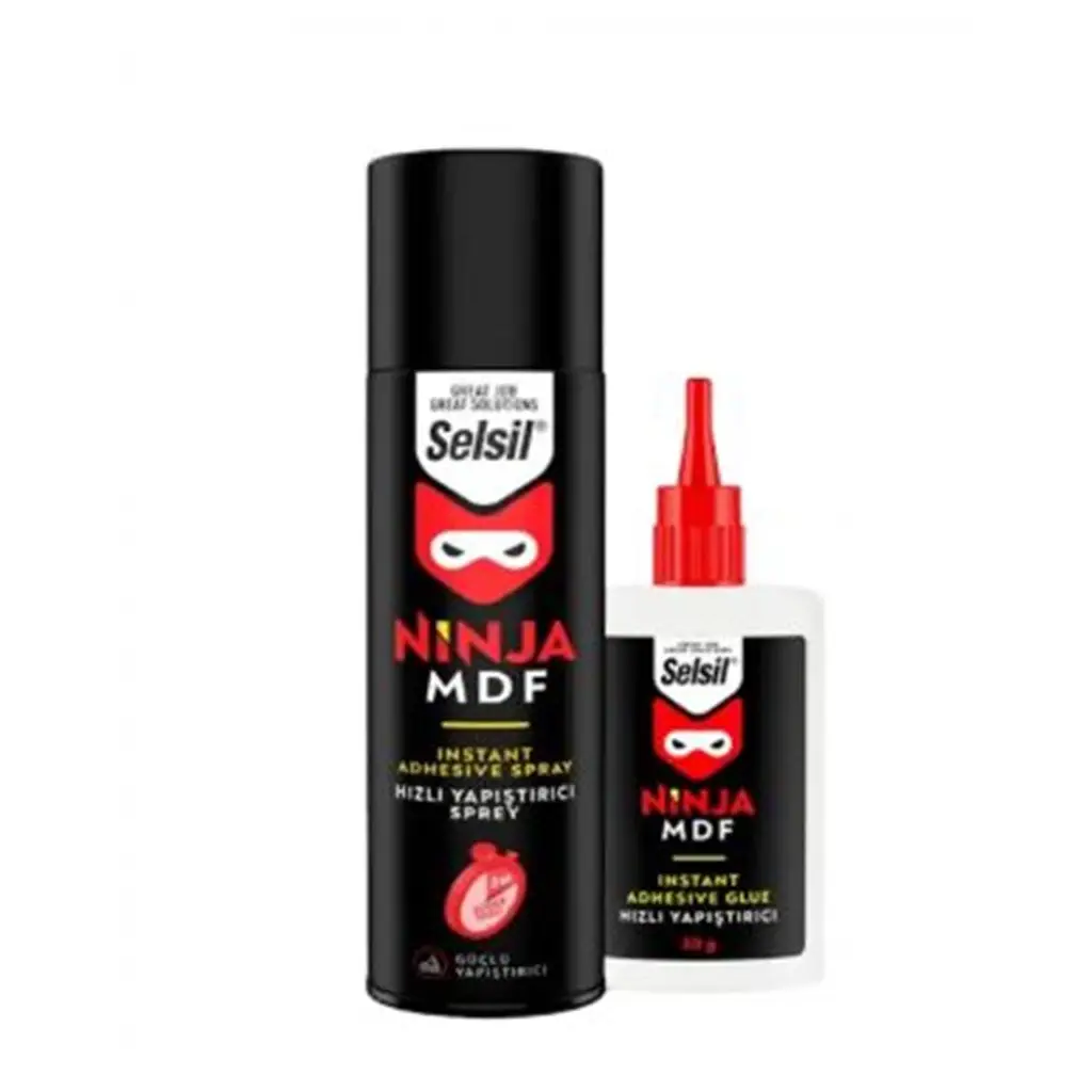 Selsil Mdf Kıt Hızlı Yapıştırıcı 200 Ml 2826
