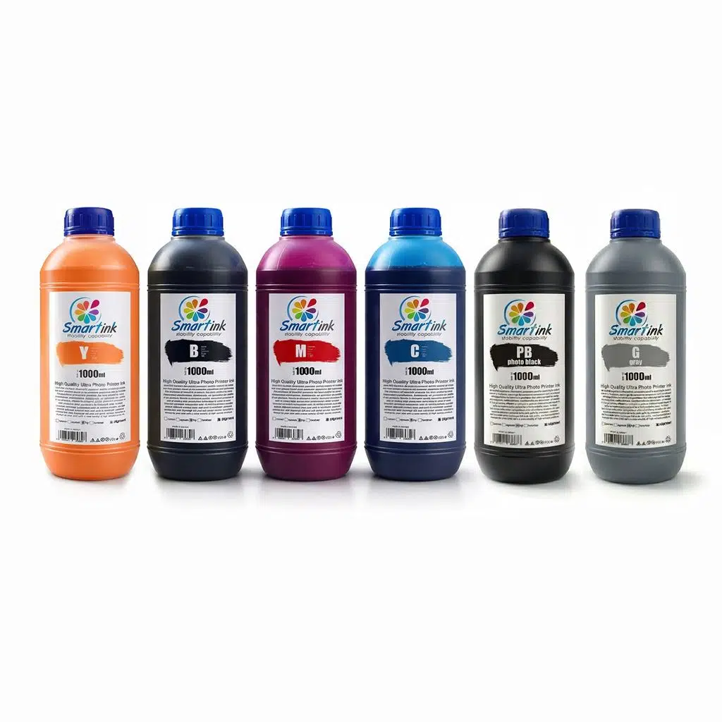 Smartink Canon 1000ml 6 Renk Mürekkep Seti 5-6 Kartuşlu Modeller