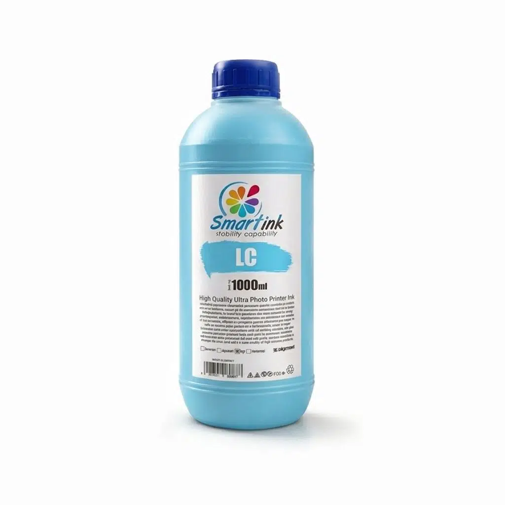 Smartink Epson Muadil 1000ml Açık Mavi Mürekkep (LC)