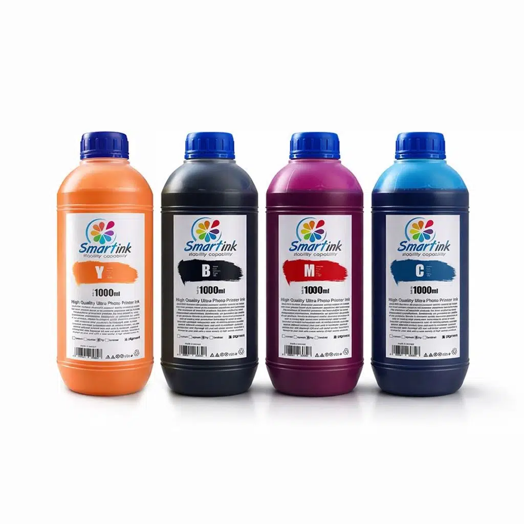 Smartink HP Uyumlu 1000ml 4 Renk Set Mürekkep