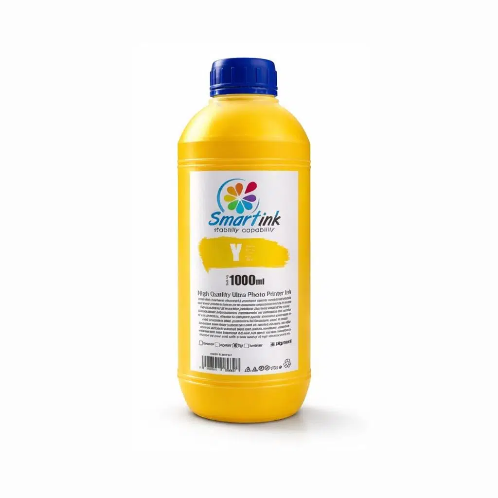 Smartink HP Uyumlu Pigment Mürekkep 1Litre Sarı (H971P-H973P-H980P)