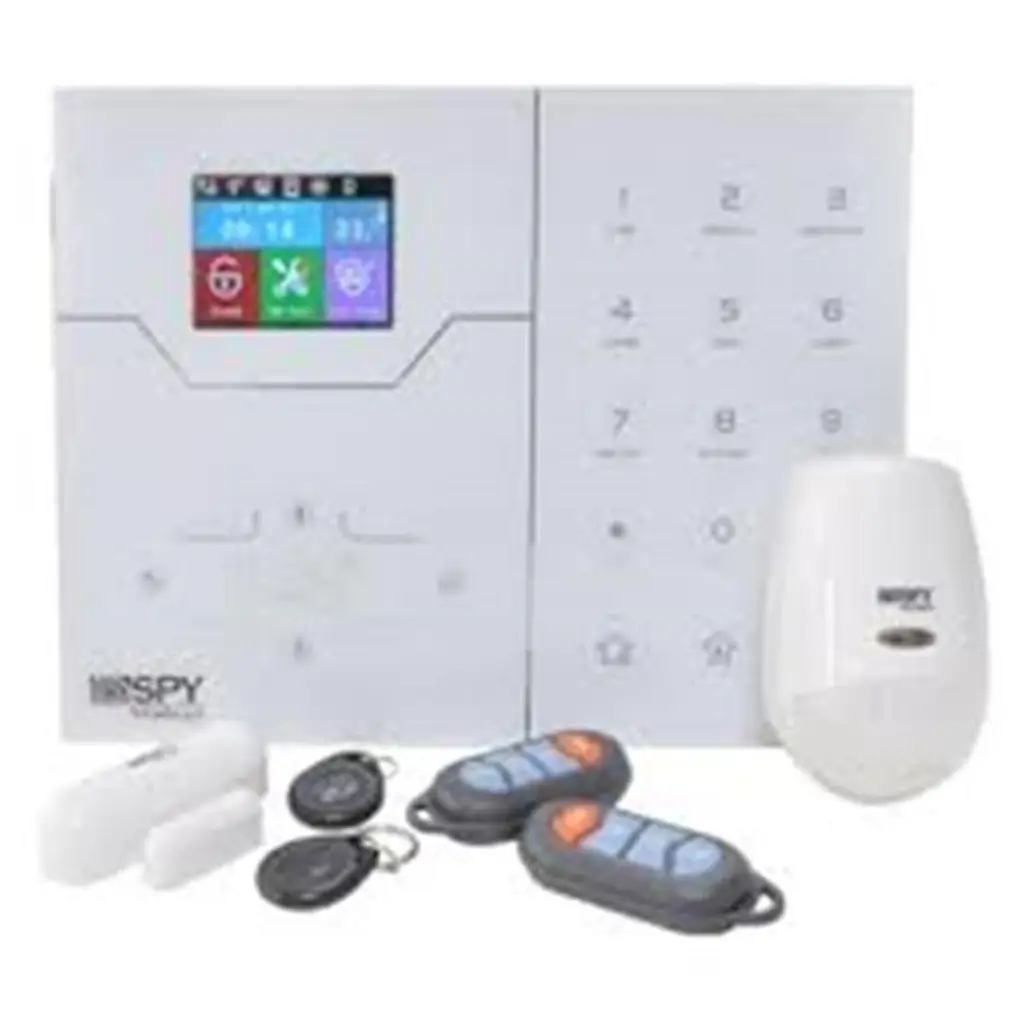 Spy SP-201IP DAHİLİ TCP-IP DESTEKLİ KABLOSUZ ALARM SETİ (1PIR,1MC,2KMD.)