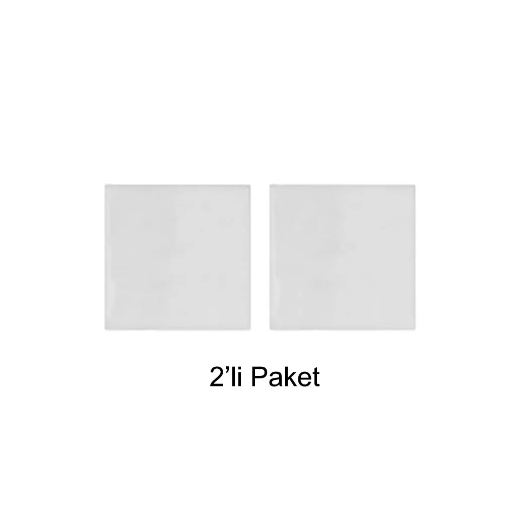 Süblimasyon 10x10cm Kare Seramik - 2'li paket