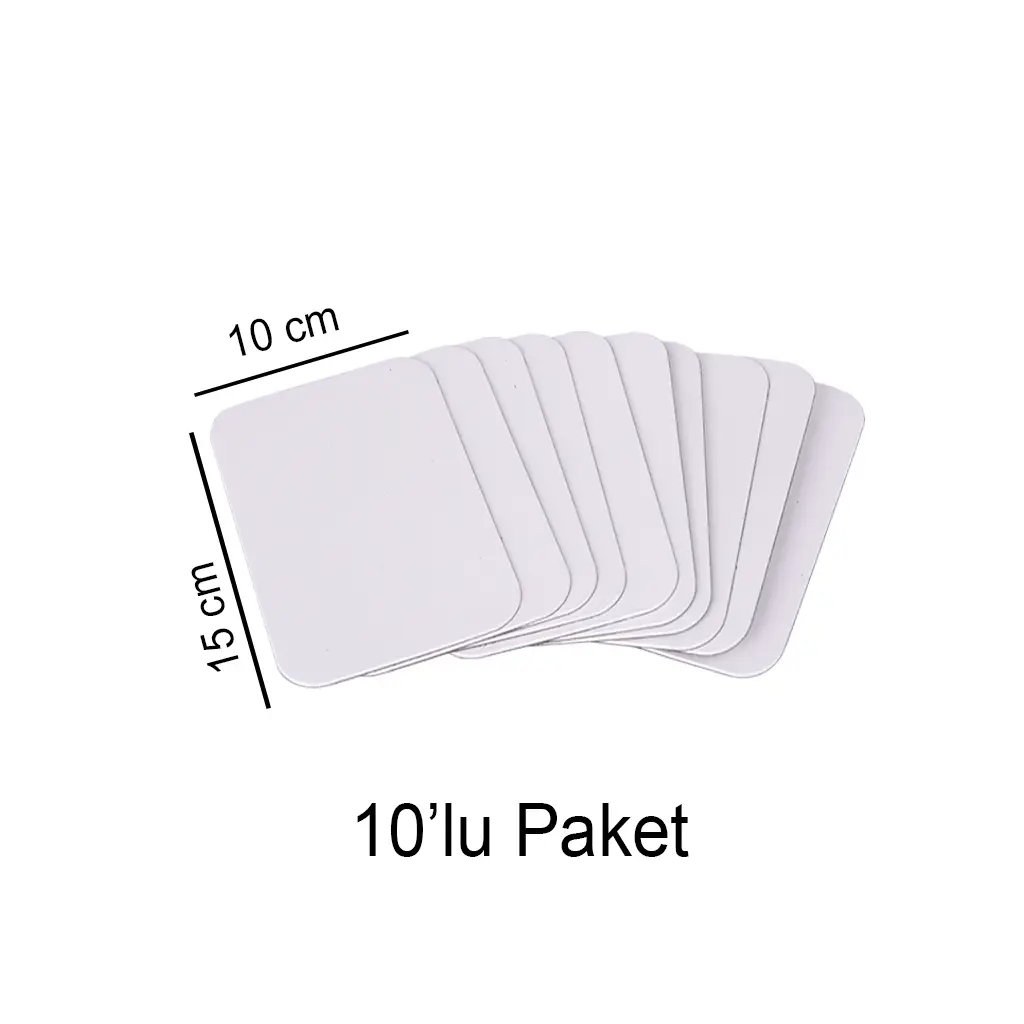Süblimasyon Buzdolabı Magneti 10x15cm - 10'lu Paket