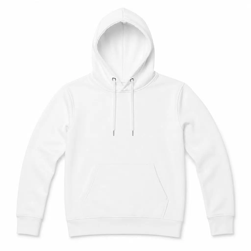 Sublimasyon Cepli Kapşonlu Pamuk Polyester Unisex Sweatshirt - Yetişkin