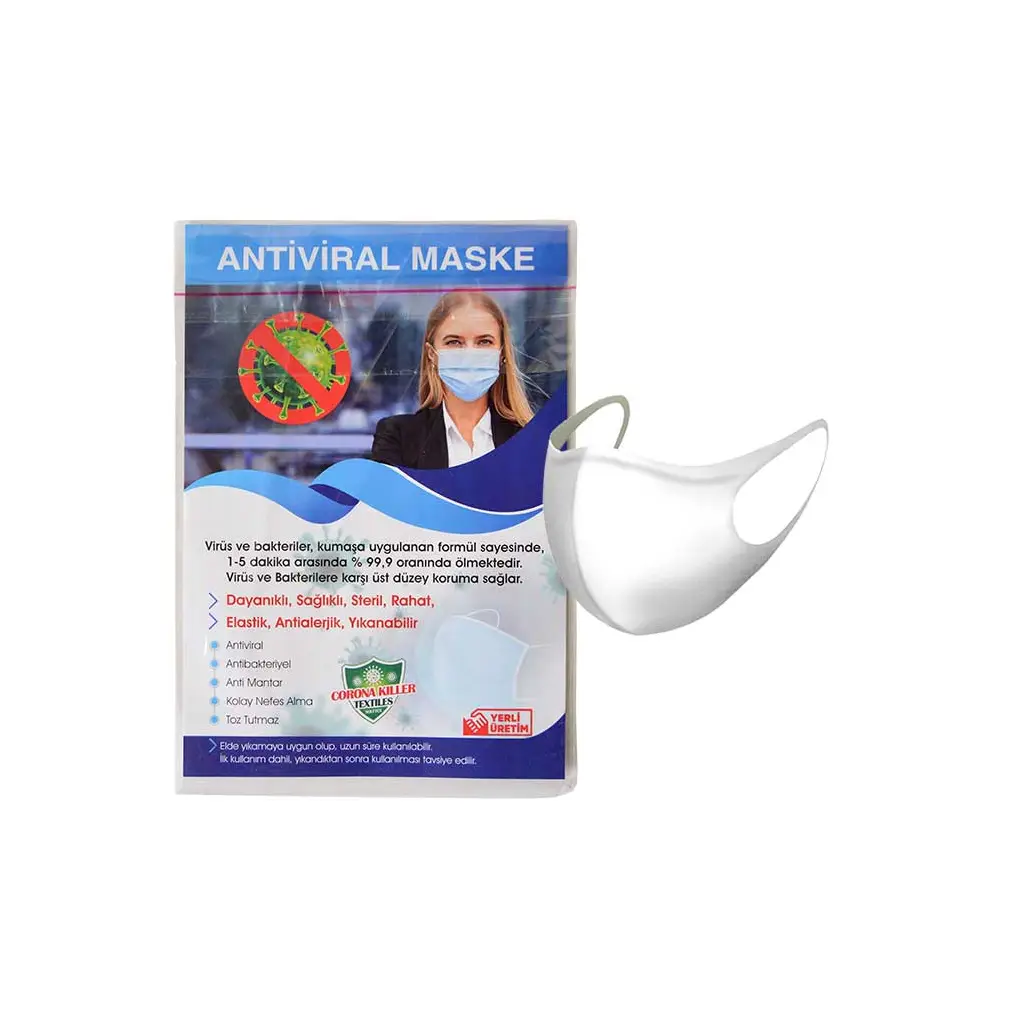 Sublimasyon Çocuk Lazer Kesim Maske+Broşür+Poşet
