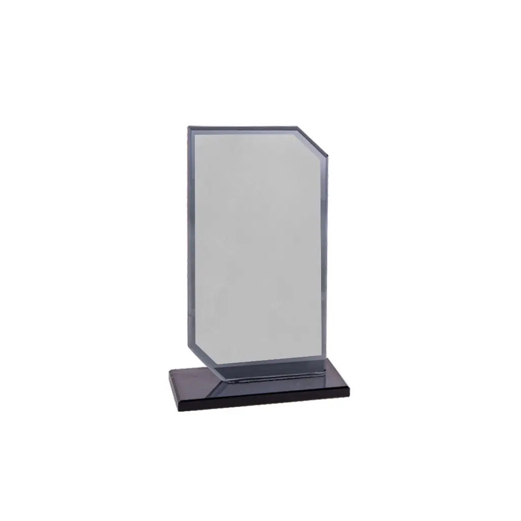 Süblimasyon Füme Kristal Cam Plaket