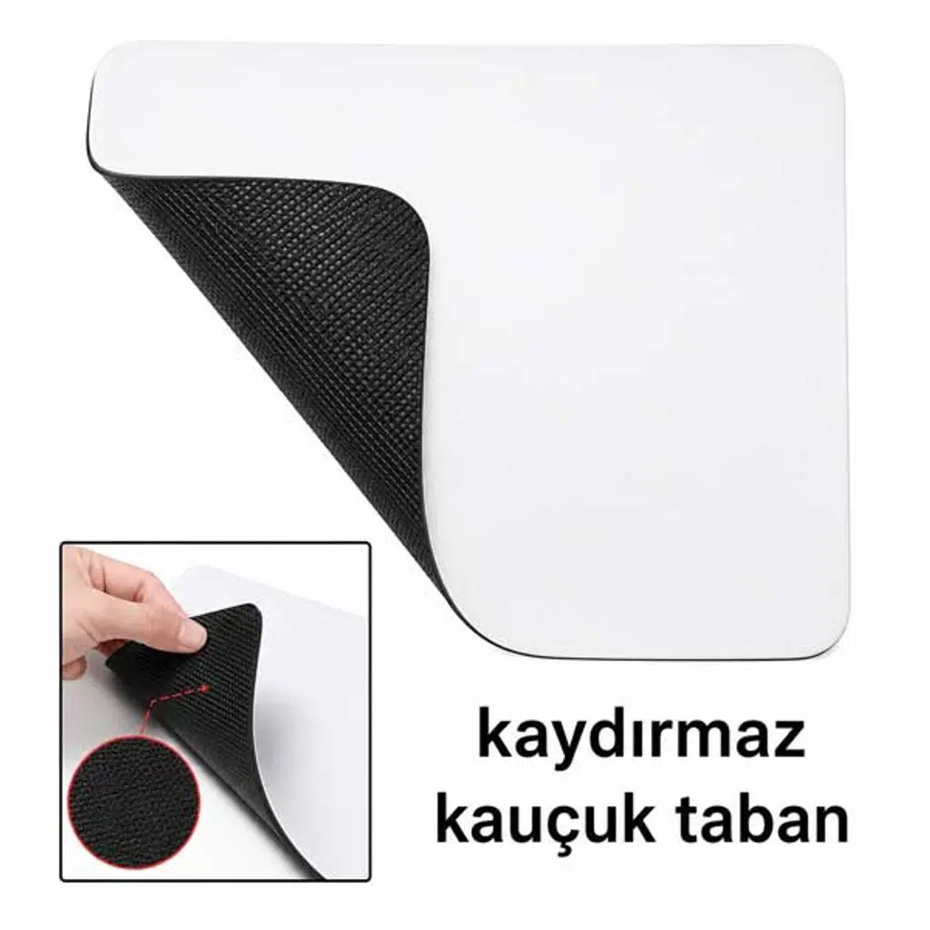 Sublimasyon İthal Dikdörtgen Mouse Pad  19x23 cm - 2 mm