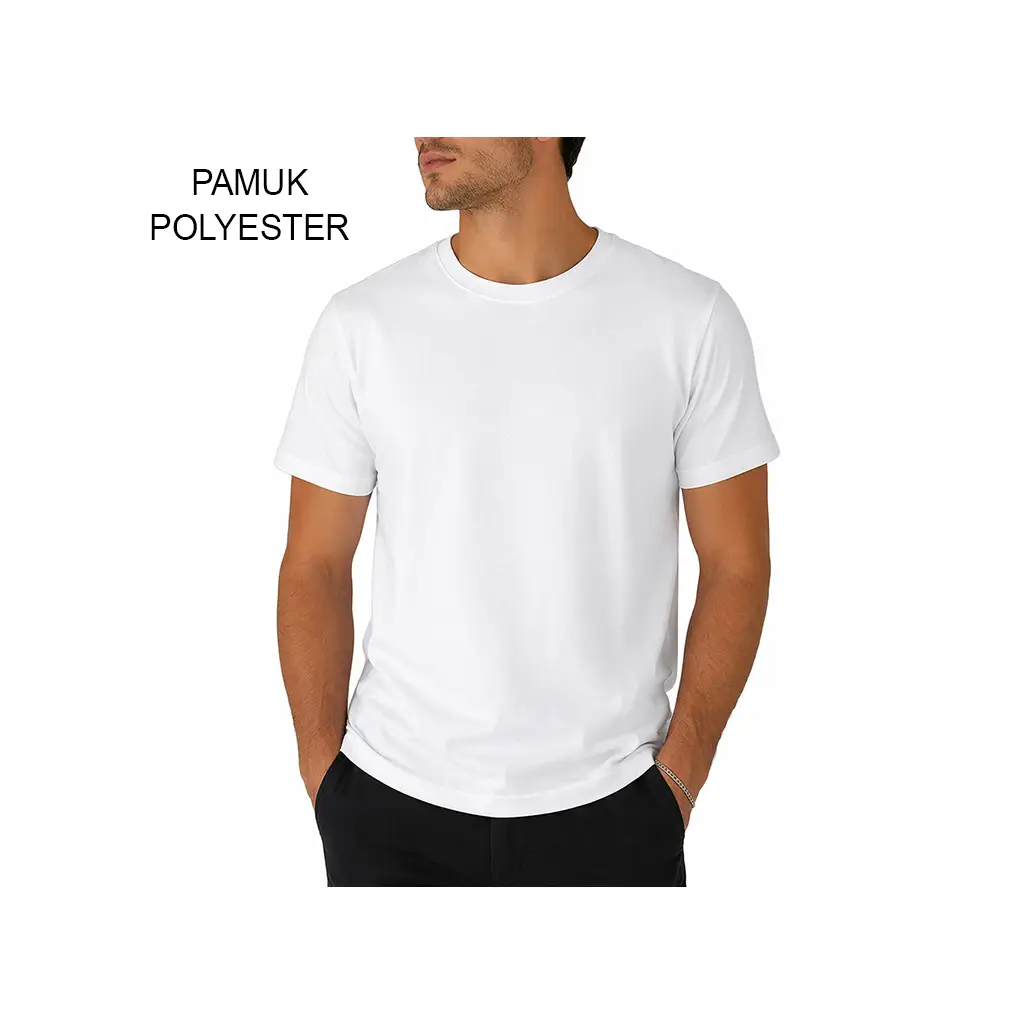 Süblimasyon Pamuk-Polyester Tişört