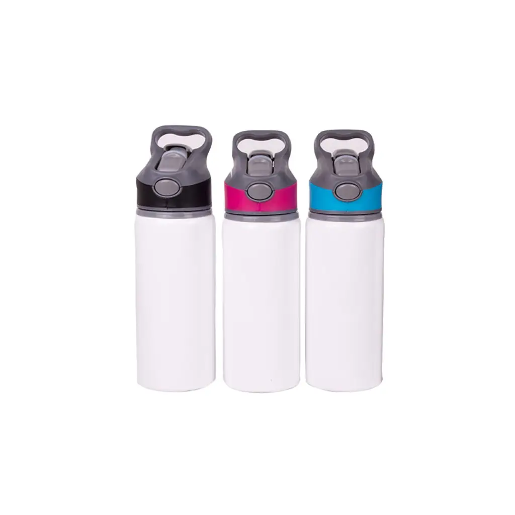 Süblimasyon Pipetli Su Matarası - 650mlt