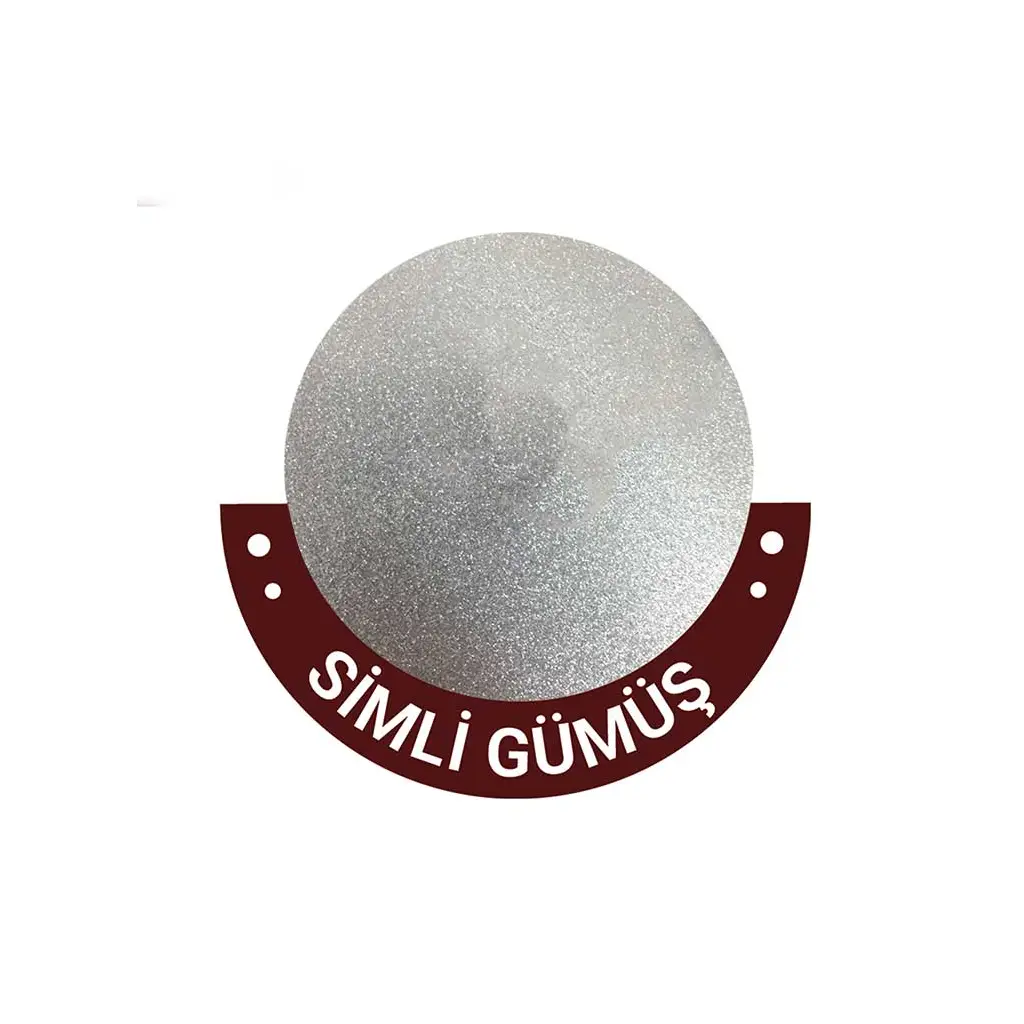 Süblimasyon Simli Gümüş Baskı Metali - 30x60cm
