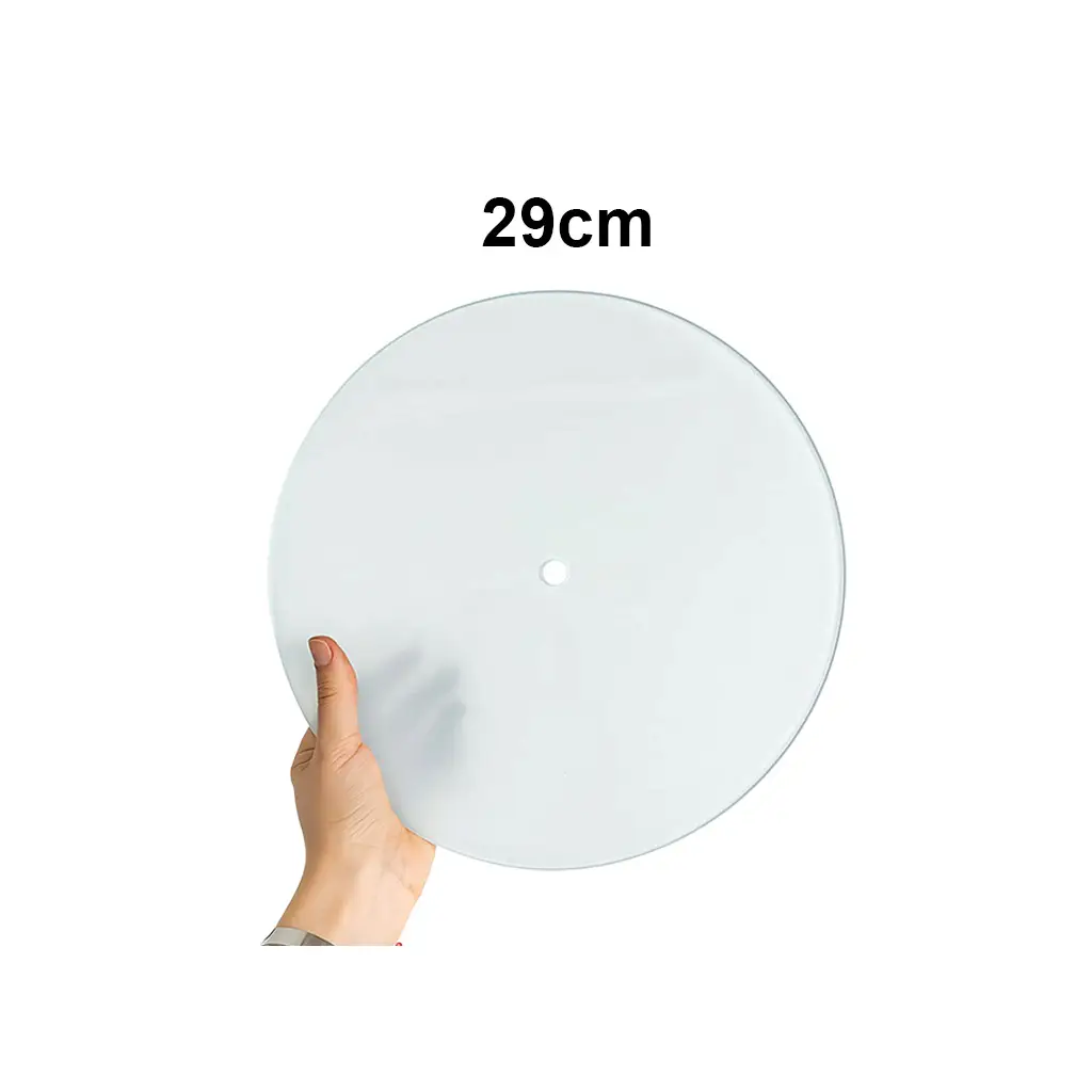 Süblimasyon Yuvarlak Saat Camı - 29cm