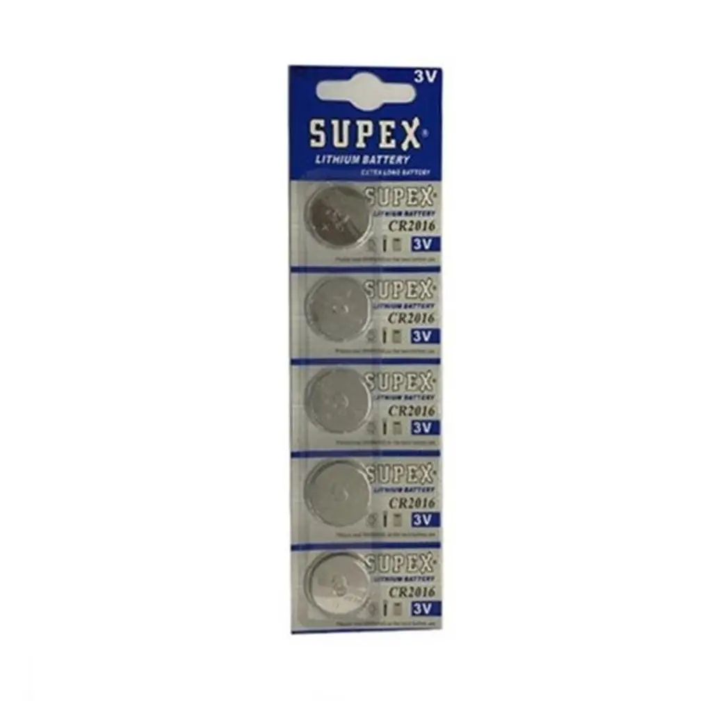 Supex Cr2016 3V Lityum 5Li Blister Pil