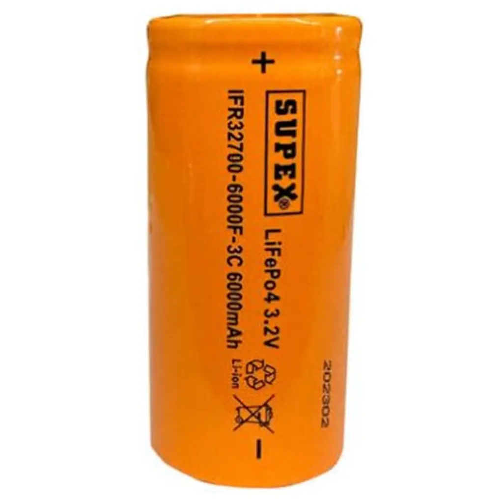 Supex IFR32700-6000F-3C 3.2V Lityum İon Pil