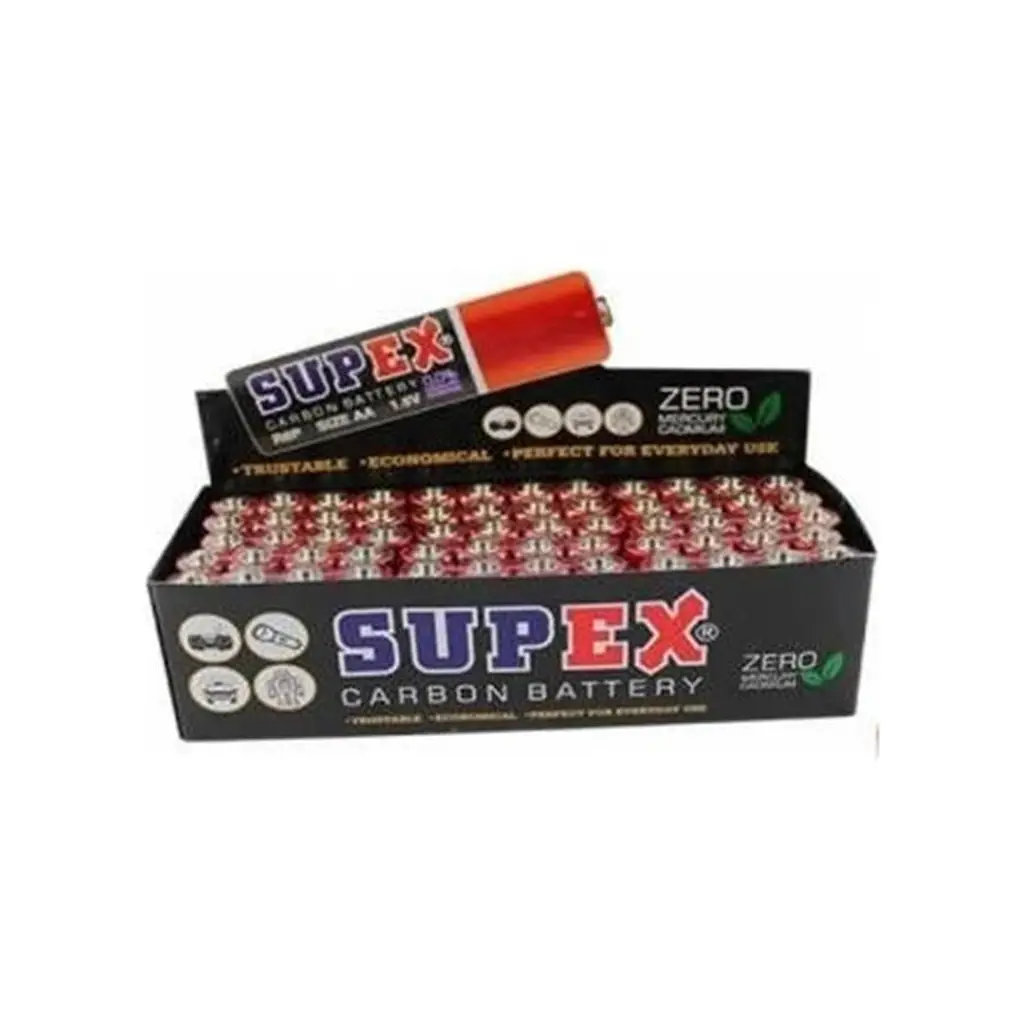 Supex R6 Çinko 60lı Kalem Pil