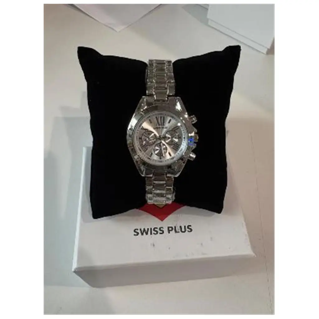 Swiss Plus Woman Watch Model-3 ST0730ABL Silver-Silver(Kol Saati)