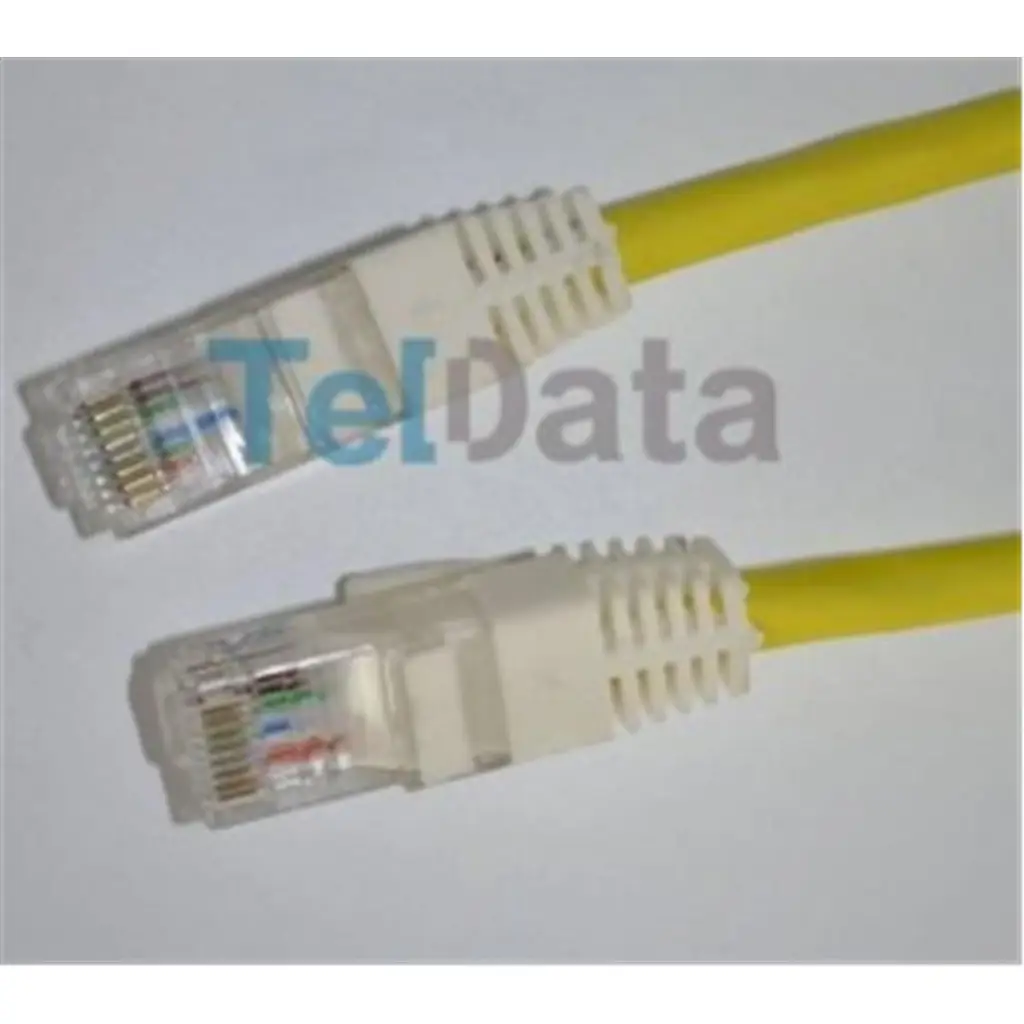 Teldata TLD-3000YS Cat6 30MT Sarı Utp Patch Kablo