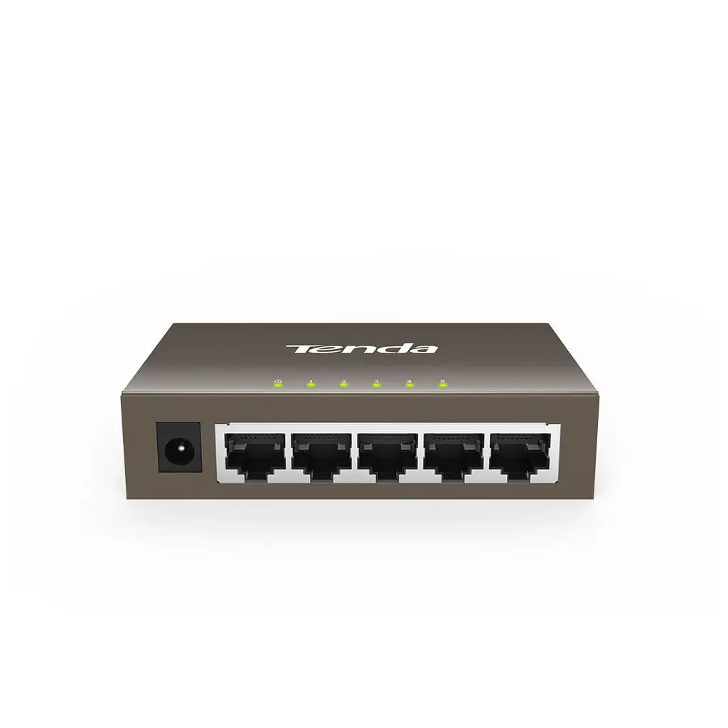 Tenda TEG1005D 5 Port 10-100-1000 Mbps Switch Metal Kasa