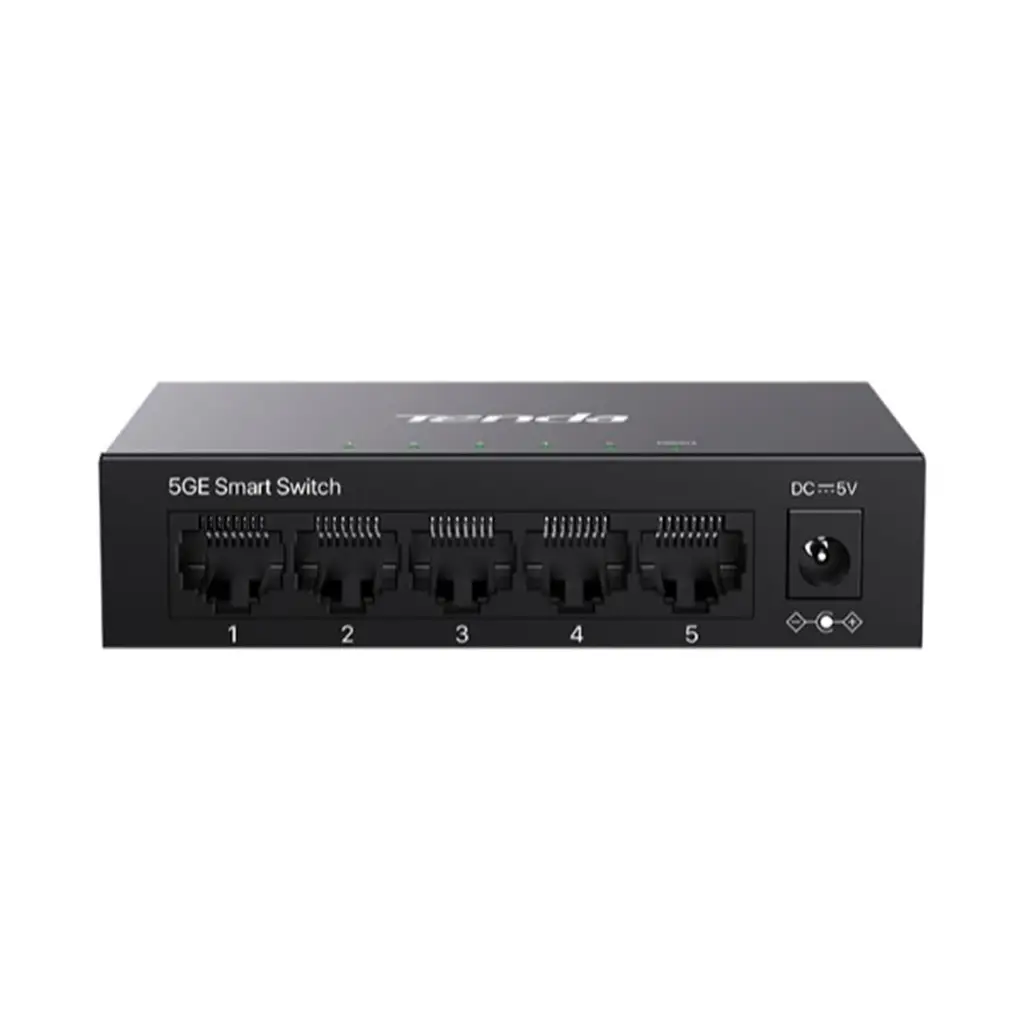 Tenda TEG2205D 5 Port 10-100-1000 Switch Cloud Yönetilebilir Çelik Kasa Switch
