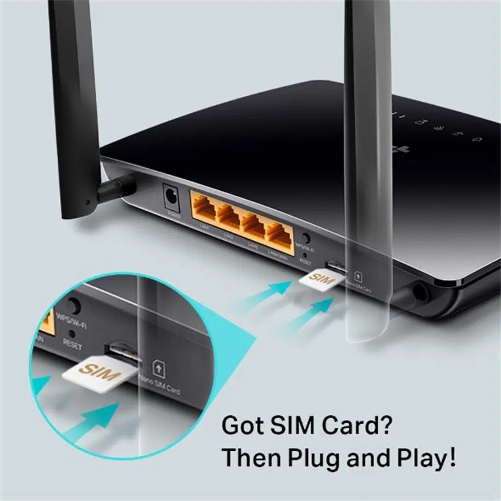 TP-Link Archer MR402 AC1200 4G LTE Dual-Band Wı-Fı Router