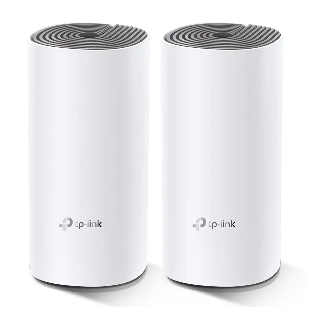 TP-LINK DECO-E4, AC1200, İkili Mesh, 1200Mbps, Dual Band, 2Port Megabit Lan, 260m2 Çekim Alanı, Router, Geniş Alan İnternet Ağı Sağlayıcısı