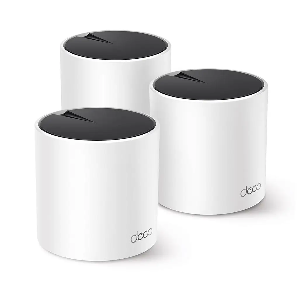 Tp-Link DECO X55 3LÜ Wi-Fi 6 AX3000 Tüm Evi Kapsayan Mesh Wifi Sistemi