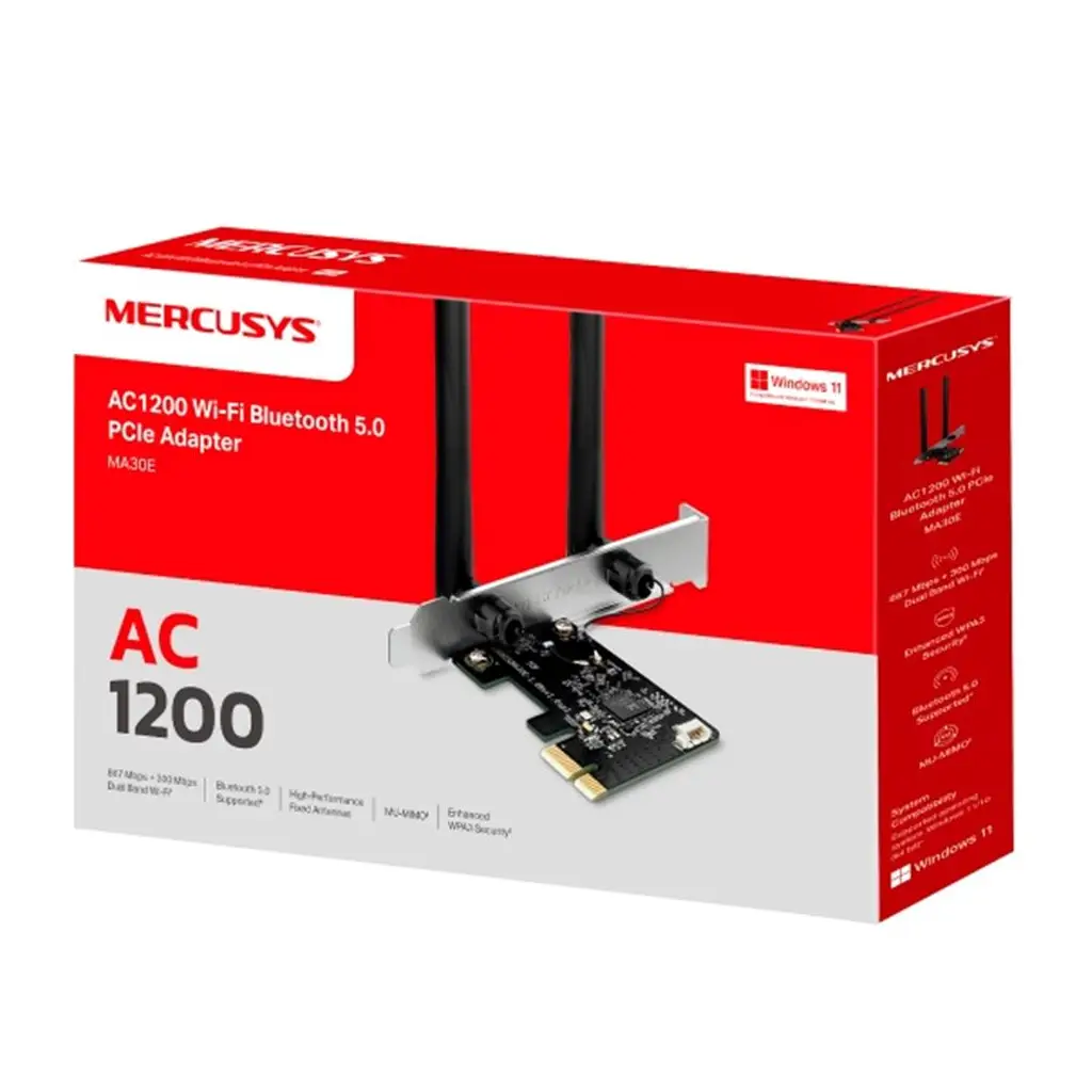 Tp-Link MA30E AC1200 Wi-Fi Bluetooth 5.0 PCI-E Adaptör