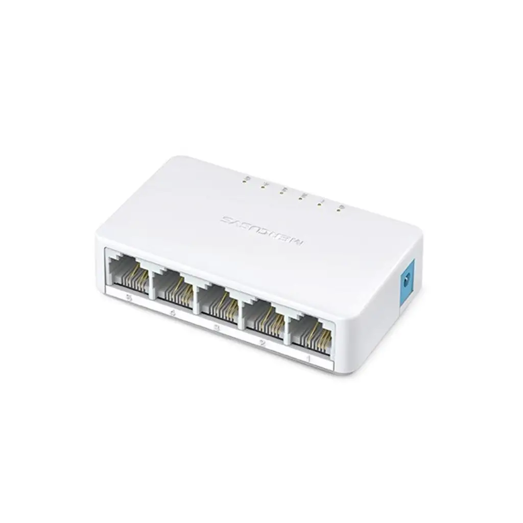 Tp-Link Mercusys MS105 5 Port 10-100 Mbps Switch Plastik Kasa