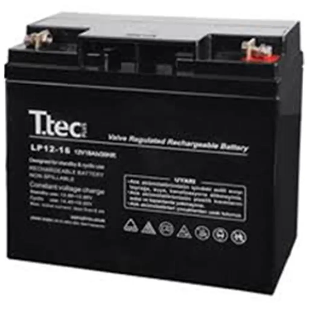 Ttec 12V 18A Bakımsız Kuru Akü Elektrikli Bisiklet