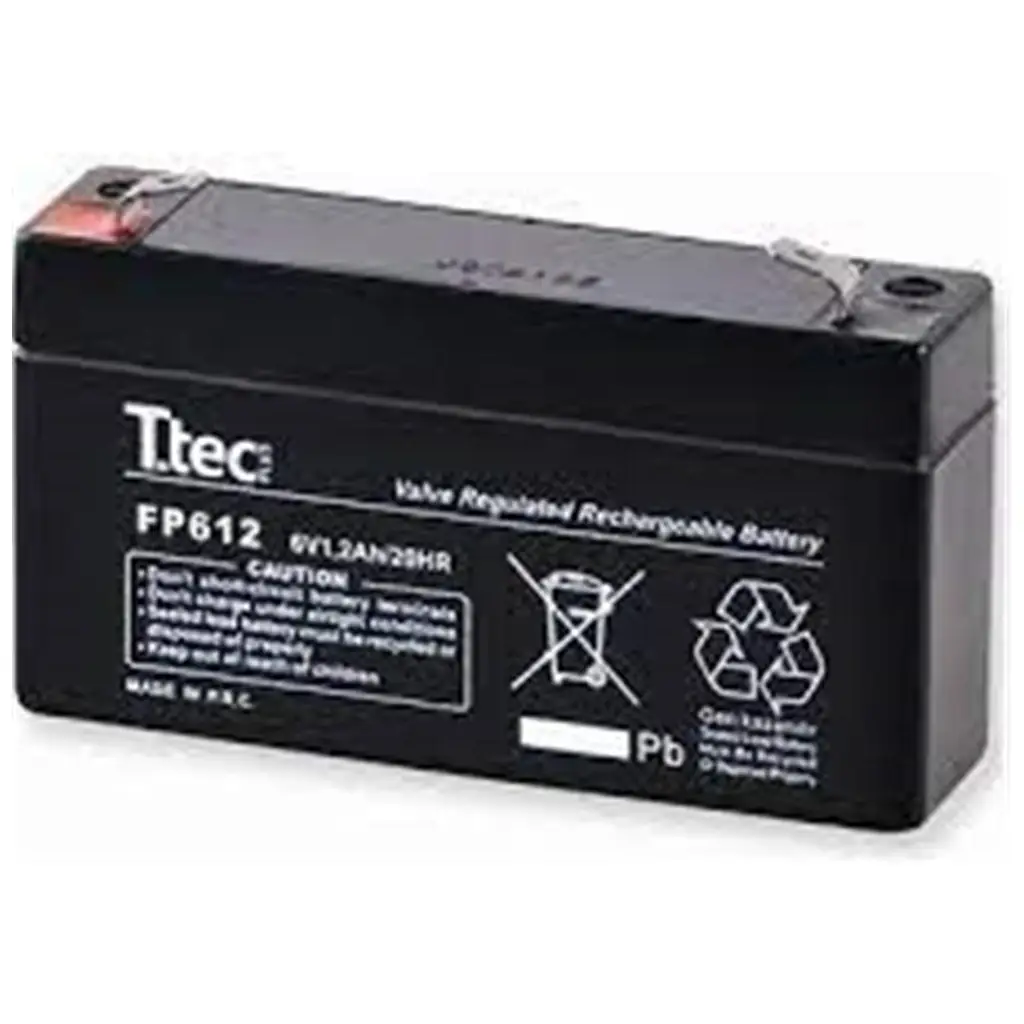 Ttec 6V 1.3AH Bakımsız Kuru Akü