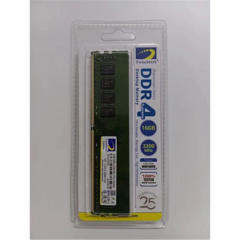 TwinMOS 8GB 2666MHz DDR4 1.2V (MDD48GB2666D) Desktop Pc Ram