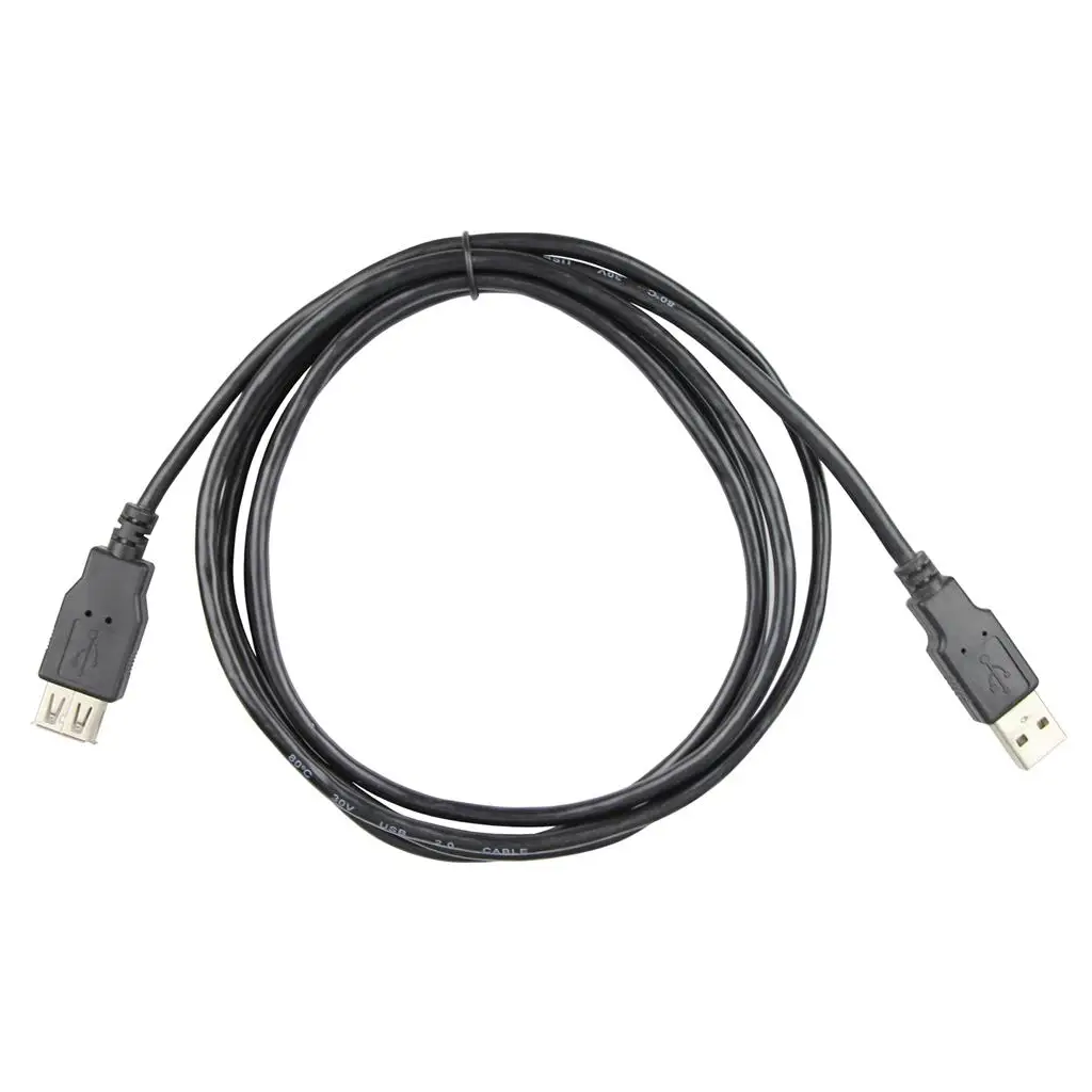 Vcom CU202-B-1.8 Siyah 1.8MT Usb 2.0 Uzatma Kablosu