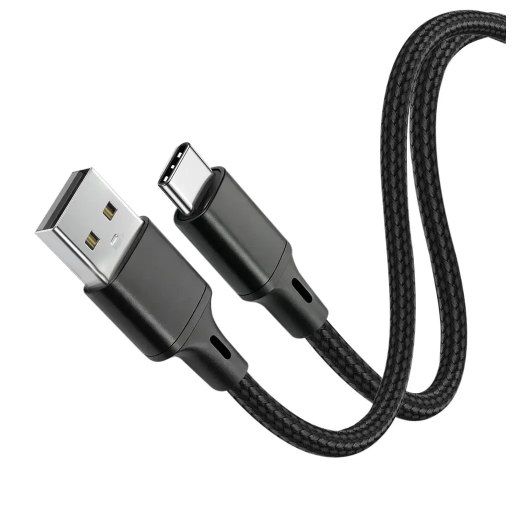 Vcom CU252 Type-C to USB 3m 15W (5V-3A) Örgülü Şarj Kablosu