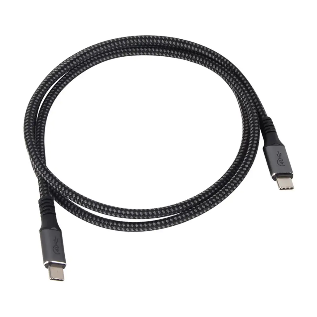Vcom CU520M Type-C to Type-C 3m 20Gpbs (USB4) 90W 4K@60Hz Video Örgülü Şarj ve Data Kablosu