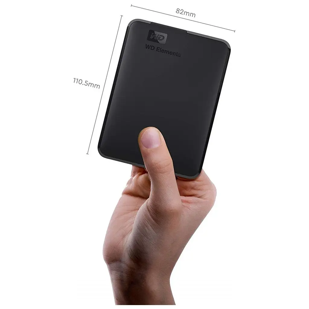 Wd 5TB Elements Portable External Hard Drive, USB 3.0 - WDBU6Y0050BBK-WESN Harici Harddisk