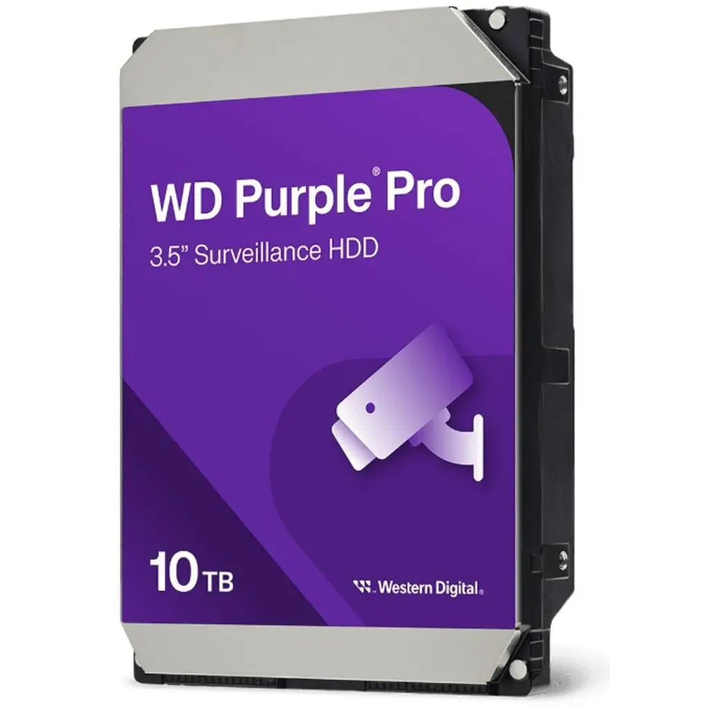 WD PURPLE WD102PURP 3,5" 10TB 512mb, 7200 Rpm, 7/24 Güvenlik HDD (Türkiye Distribütörü Garantili)