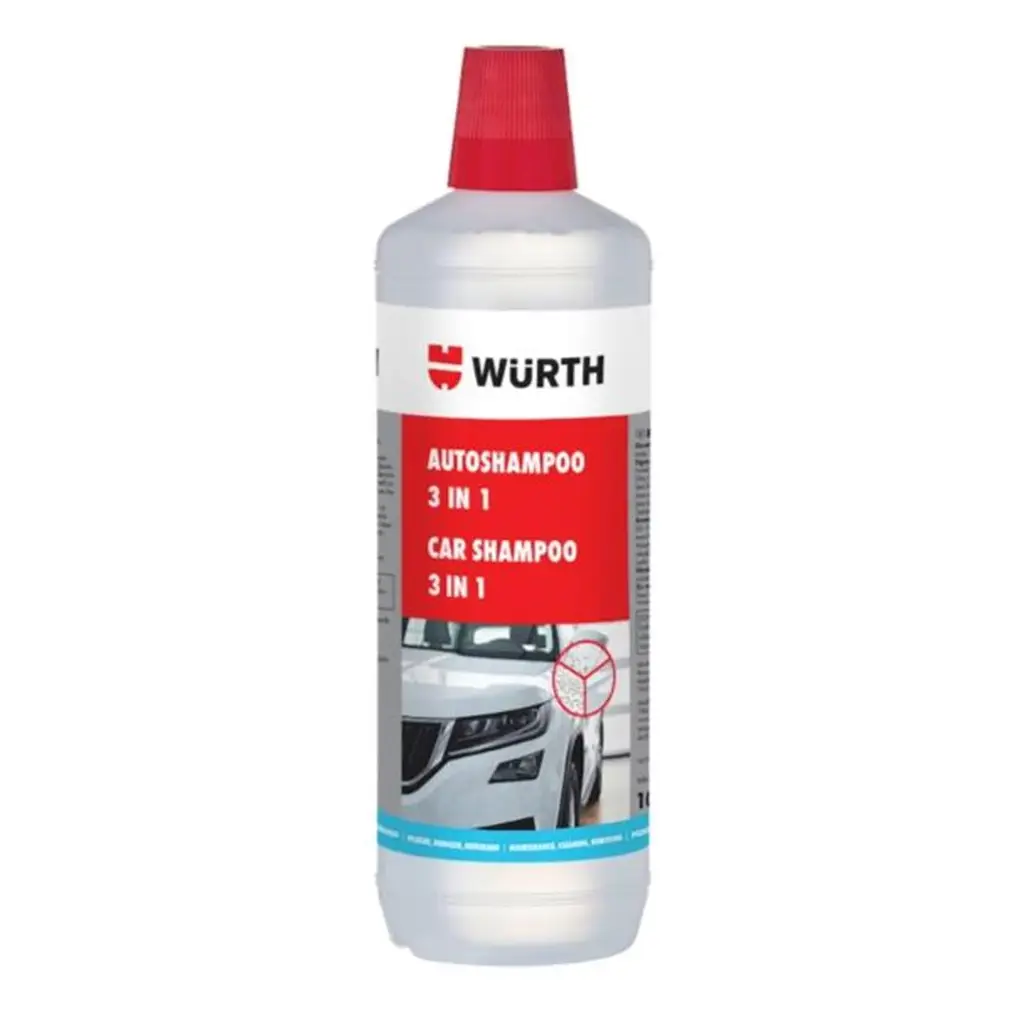 Würth 3 etkili Araç Şampuanı 1Lt (0893012002028 6 )