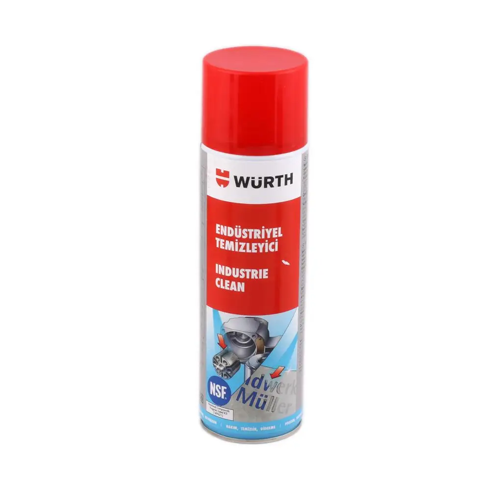 Würth Endüstriyel Temizleyici 500ML 0893 140 028 12