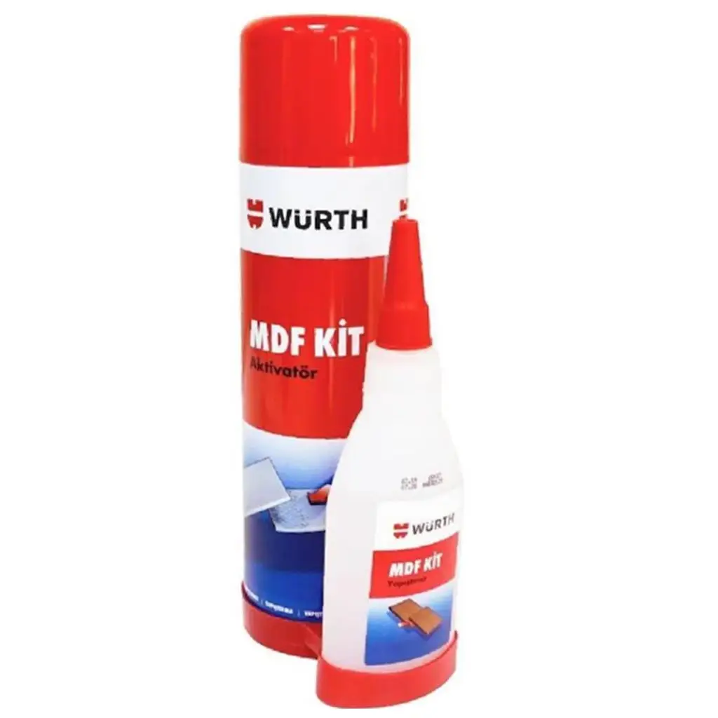Würth Mdf Kit Aktivatör Hızlı Yapıştırıcı 100 ml+500 ml( 0892100444028 24 )
