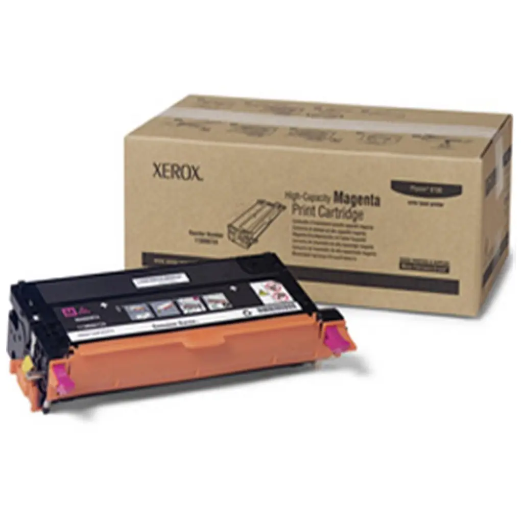 Xerox 113R00724 Phaser 6180-6180MFP Yüksek Kapasite Magenta Kırmızı Toner 6.000 Sayfa