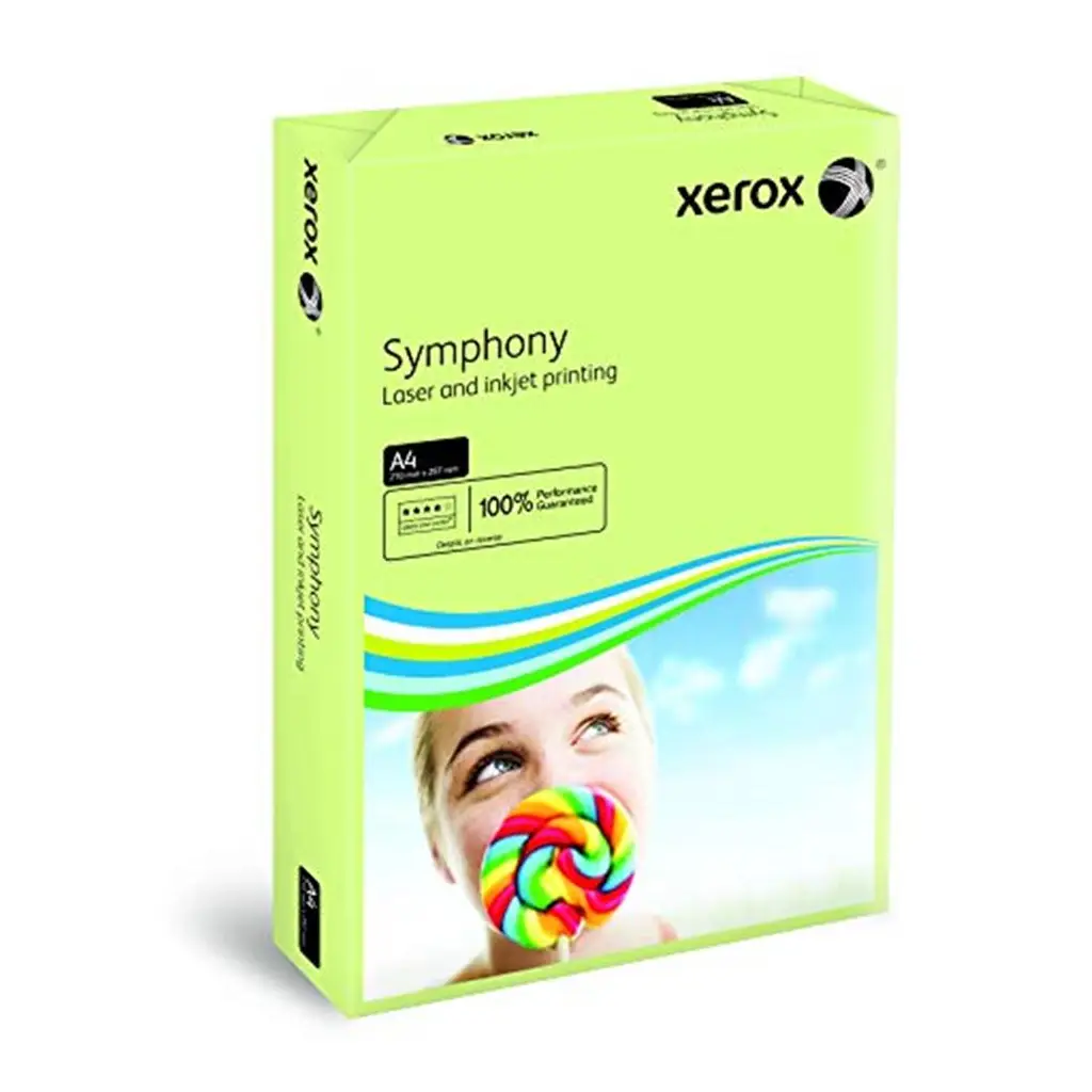 Xerox 3R93965 A4 Symphony Açık Yeşil 80gr