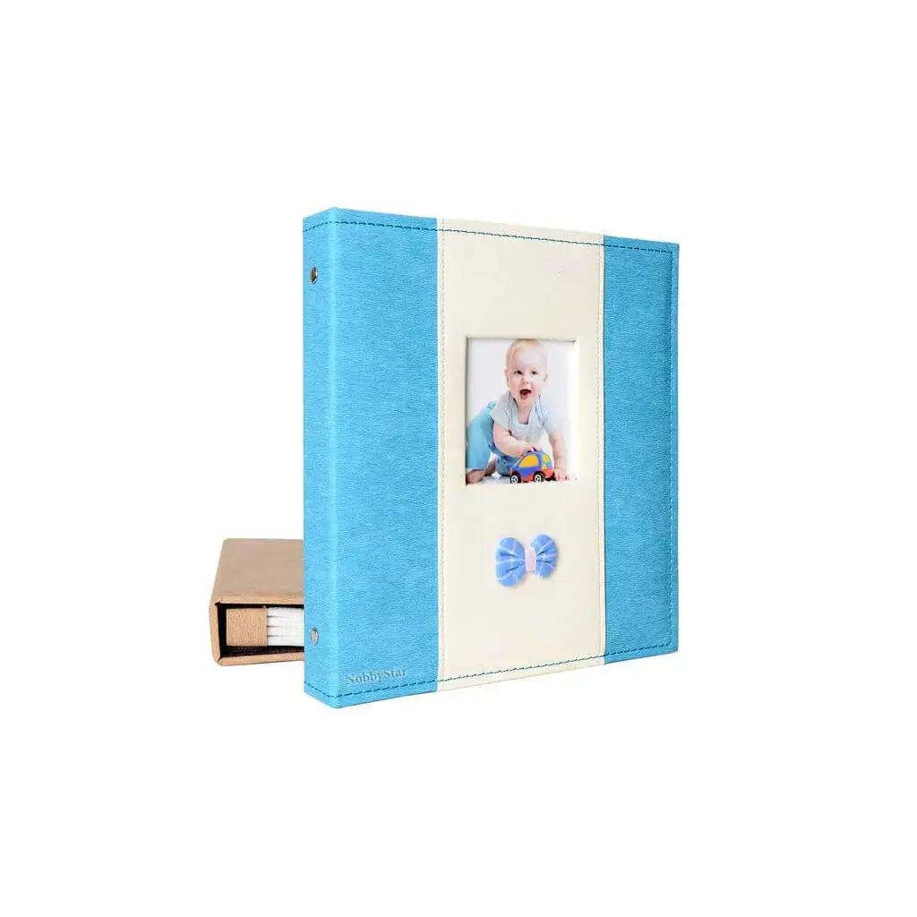 Yapışkanlı 20 Yaprak Deri Fotoğraf Albümü 23x26cm