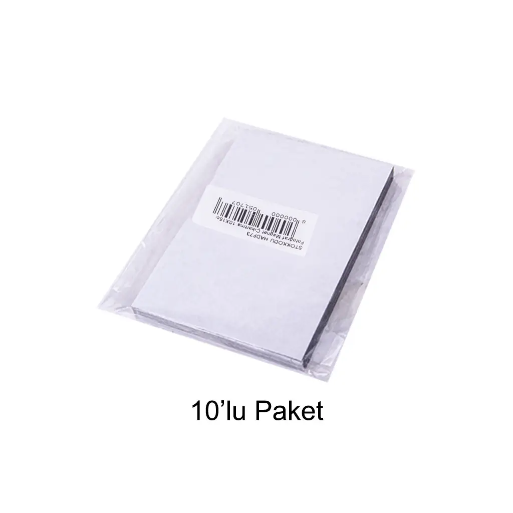 Yapışkanlı Magnet Çıkartmalar - 10'lu Paket
