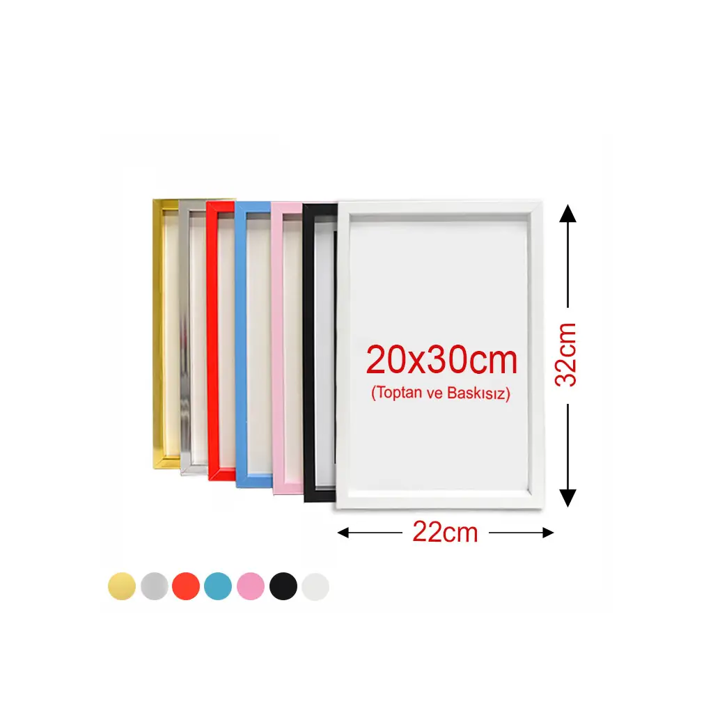 Yapışkanlı Sök Tak Çerçeveler 20x30cm - 2'li Paket