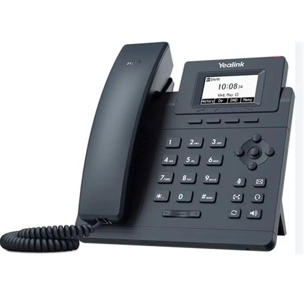 Yealink T30P IP Telefon PoE Destekli Adaptör Dahil