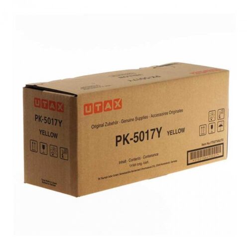 UTAX PK-5017Y Yellow Sarı Orjinal Fotokopi Toneri C3062-3066 6.000 Sayfa - UTAX