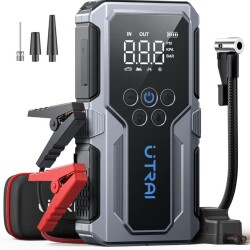 UTRAI Jstar JS9 15000mAh 4 in 1 Jump Starter+Lastik Şişirme Pompalı Taşınabilir Akü Takviye Kiti - 1
