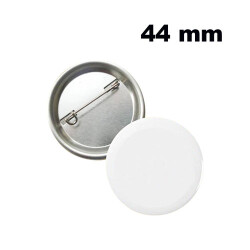 Uv Baskı İçin 44 mm İğneli Buton Rozet (50 adet) - 2
