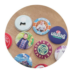 Uv Baskı İçin 58 mm Magnet Açacak (50 adet) - 3