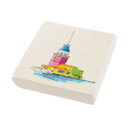 UV Baskı İçin Doğal Limra Taş 10x10 cm - 2